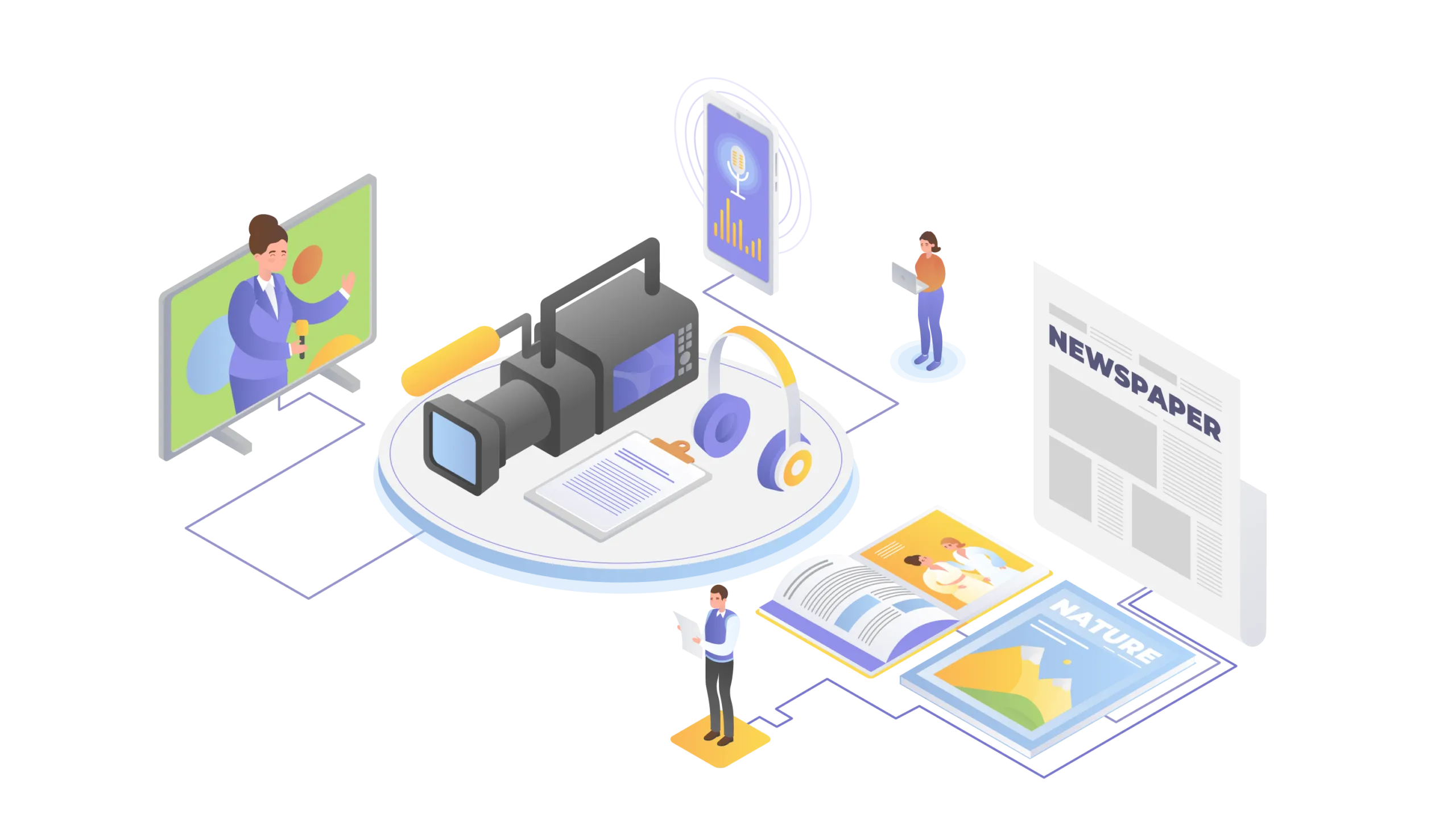 各種媒体イメージ