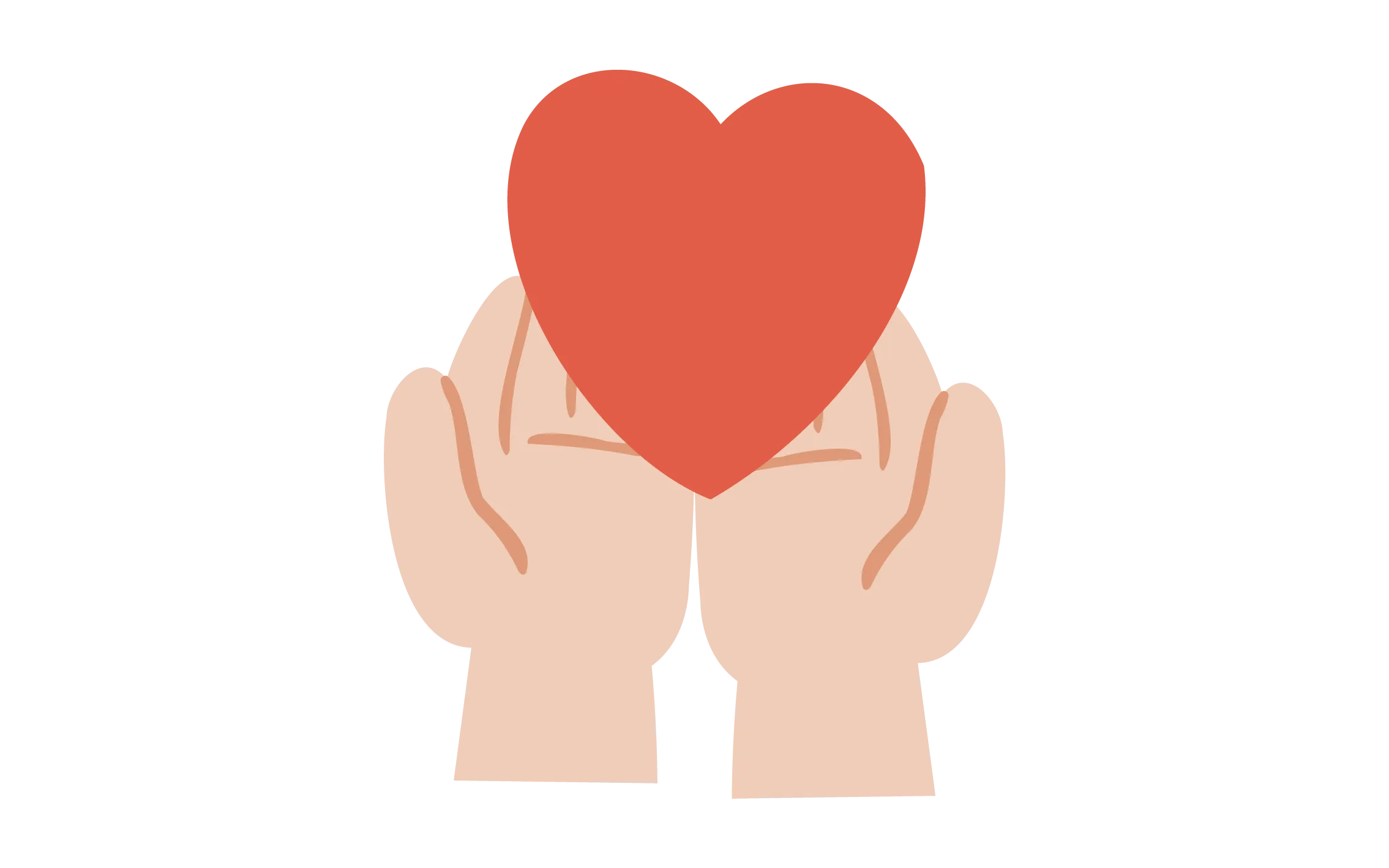 気持ちを持つ手