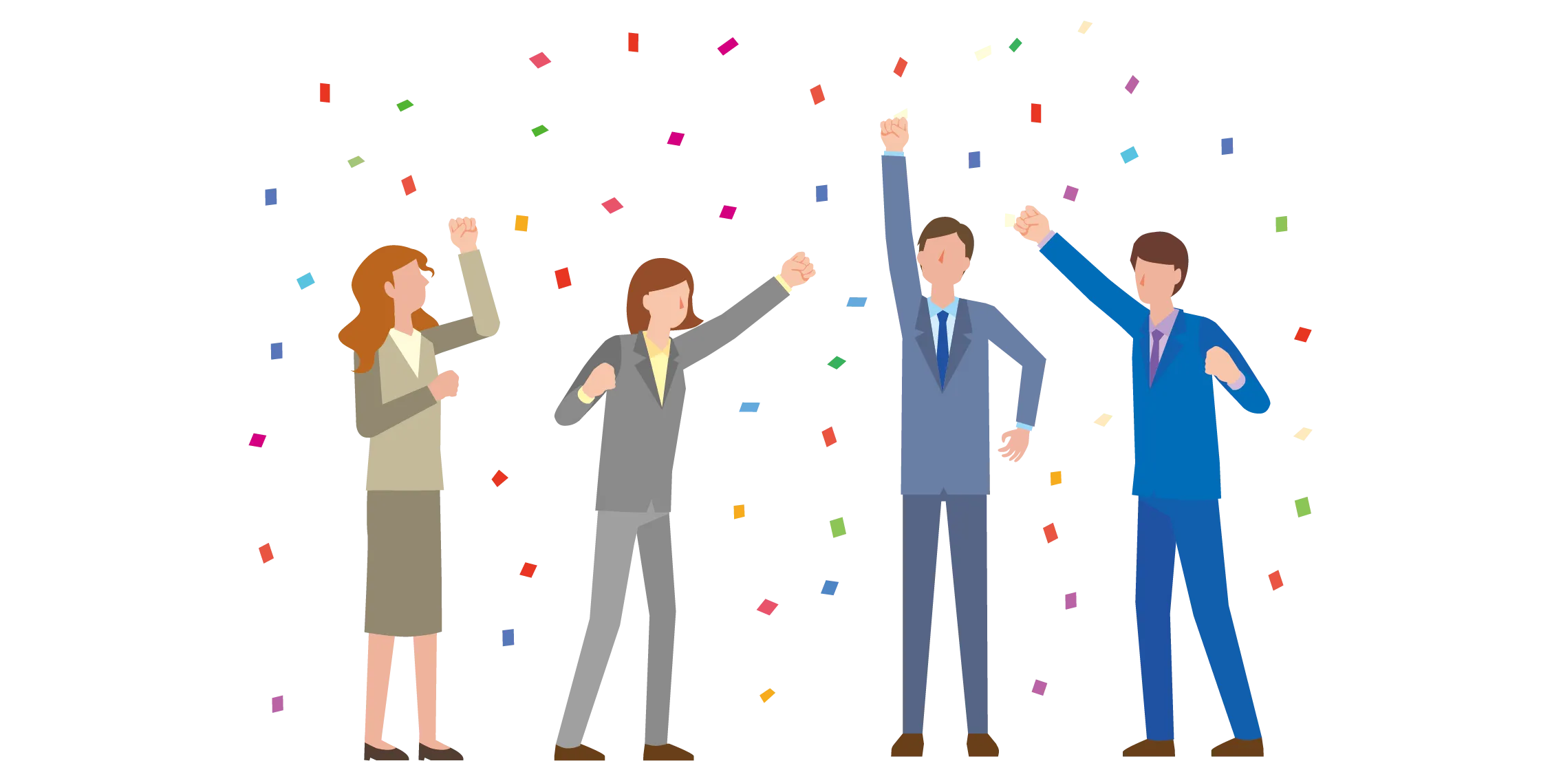 チームで勝利するイメージ画像